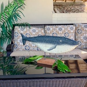 Broyhill Wood Whale Figurine